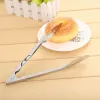 Stainless steel 7-inch bread tongs, barbecue tongs, kitchen food tongs, multi-functional steamed bun tongs, cold dish food tongs Application Scenario